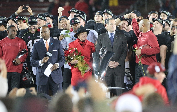 2012Pac-12FB Champs-094.JPG - Nov30, 2012; Stanford, CA, USA; in the 2012 Pac-12 championship at Stanford Stadium.